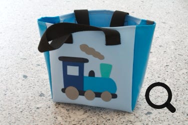 Kindergartentasche Schiff