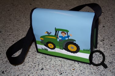 Kindergartentasche Traktor mit Bauer