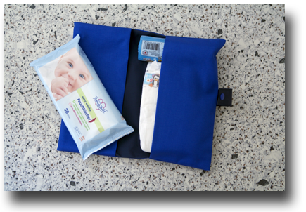 Windelbag gefüllt